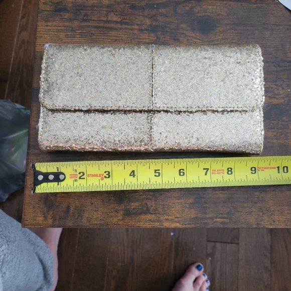 Gold Sparkly Clutch/Purse - Picture 4 of 4